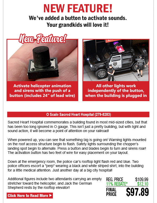 Sacred Heart Hospital Features