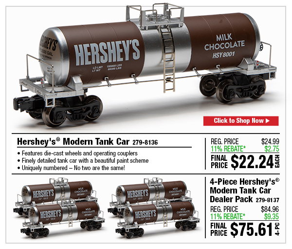 Hershey's Modern Tank Car