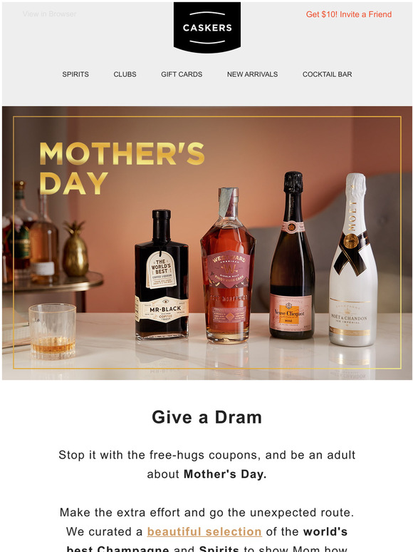 Caskers Mothers Day tastes differently with Caskers Milled