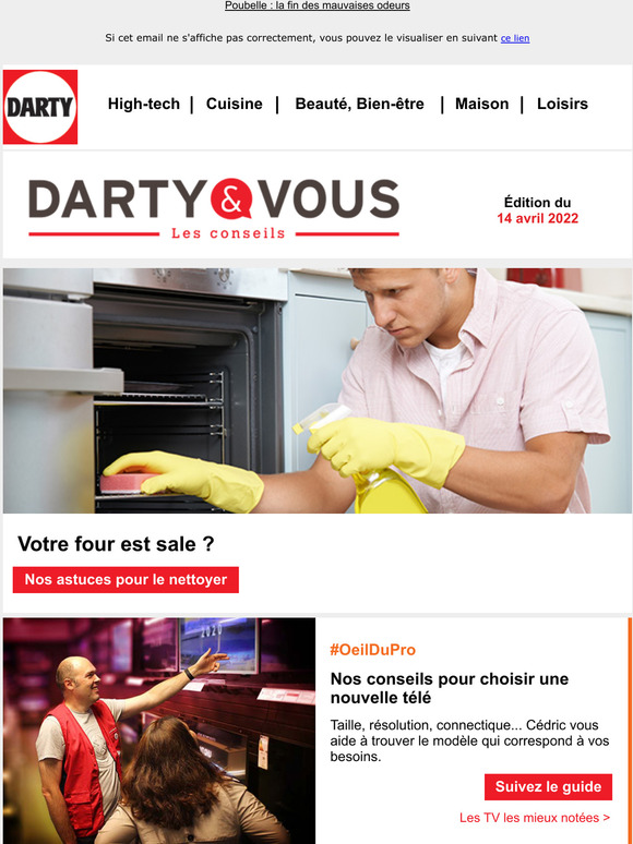 Votre four est sale ? | Nos conseils pour changer de tl | Trottinette : laquelle choisir ?