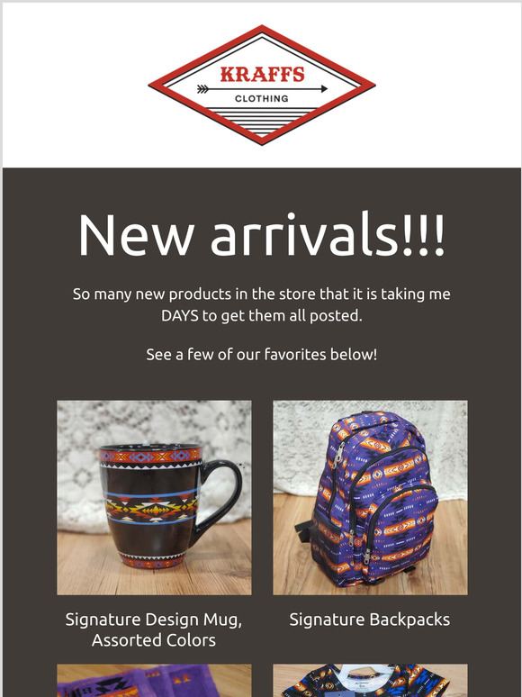 NEW ARRIVALS!