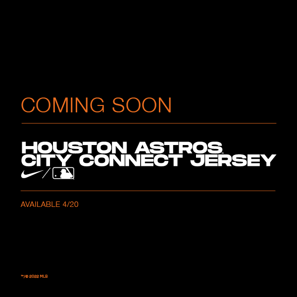 Space City: Order your Houston Astros City Connect gear now