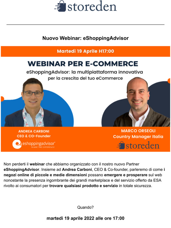 Webinar eShoppingAdvisor:
