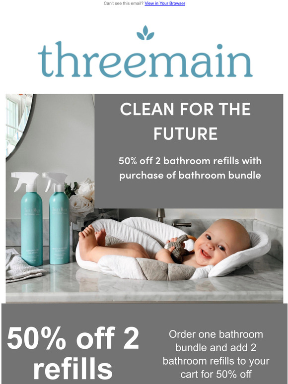 50% off your favorite refill!