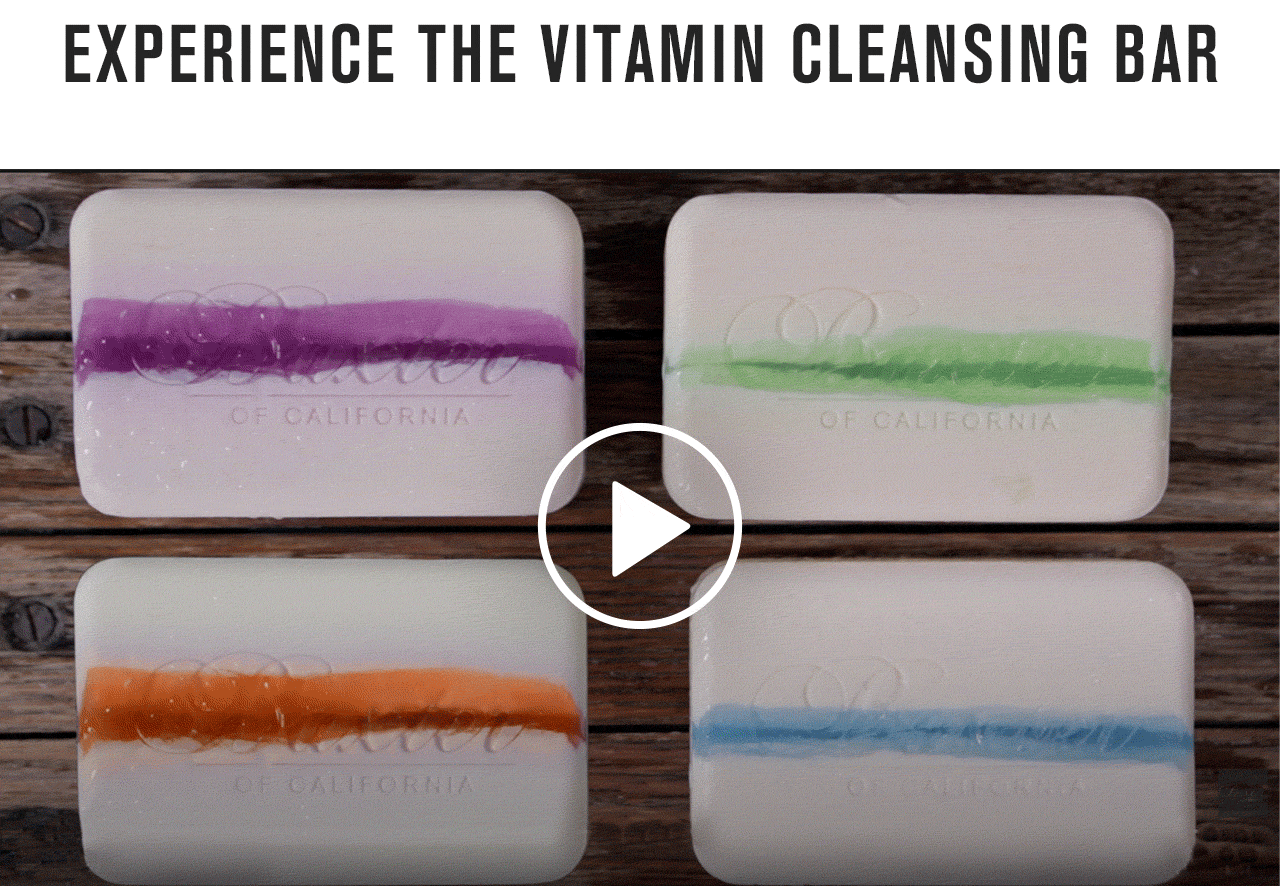 Baxter Of California Our Vitamin Cleansing Bar is Back! Milled