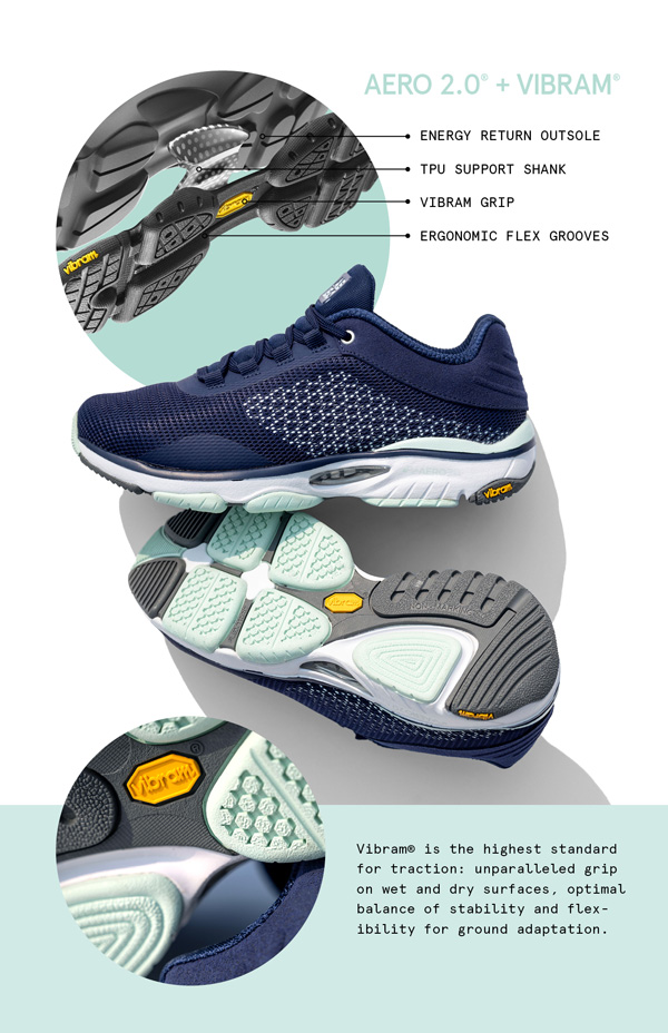 Abeo aero vibram store shoes