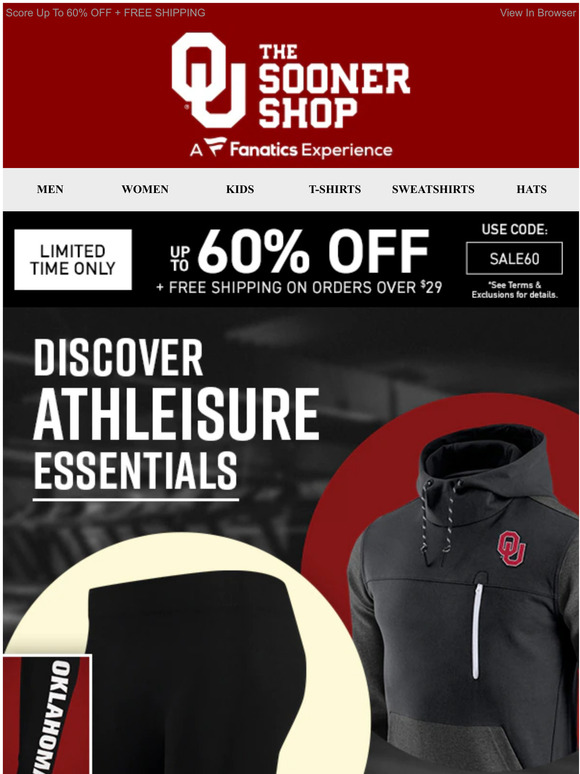 Keep Comfort Alive w/ Athleisure Wear