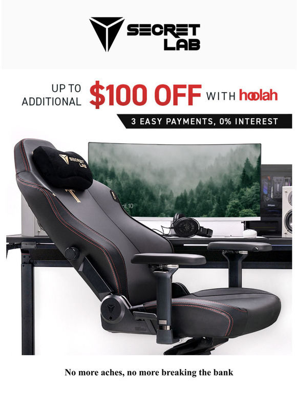 Secretlab Take a further 10 OFF our 4.4 Sales Milled