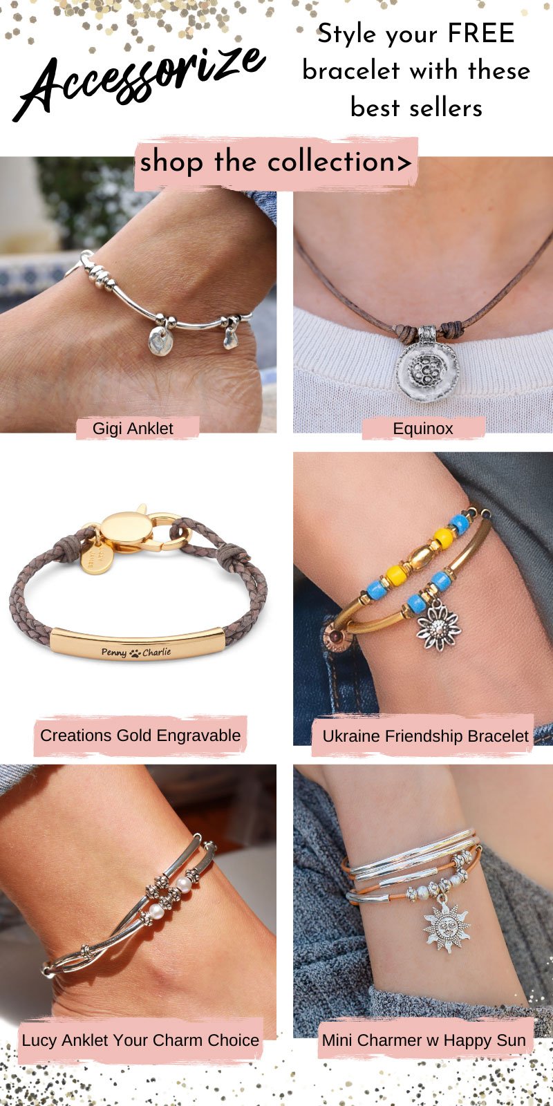 add accessories to the free bracelet