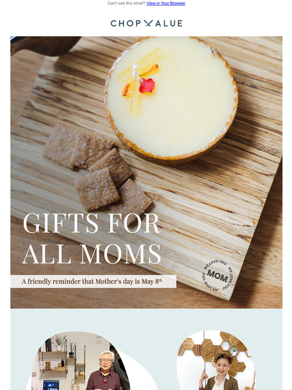 Mother's day is just around the corner 