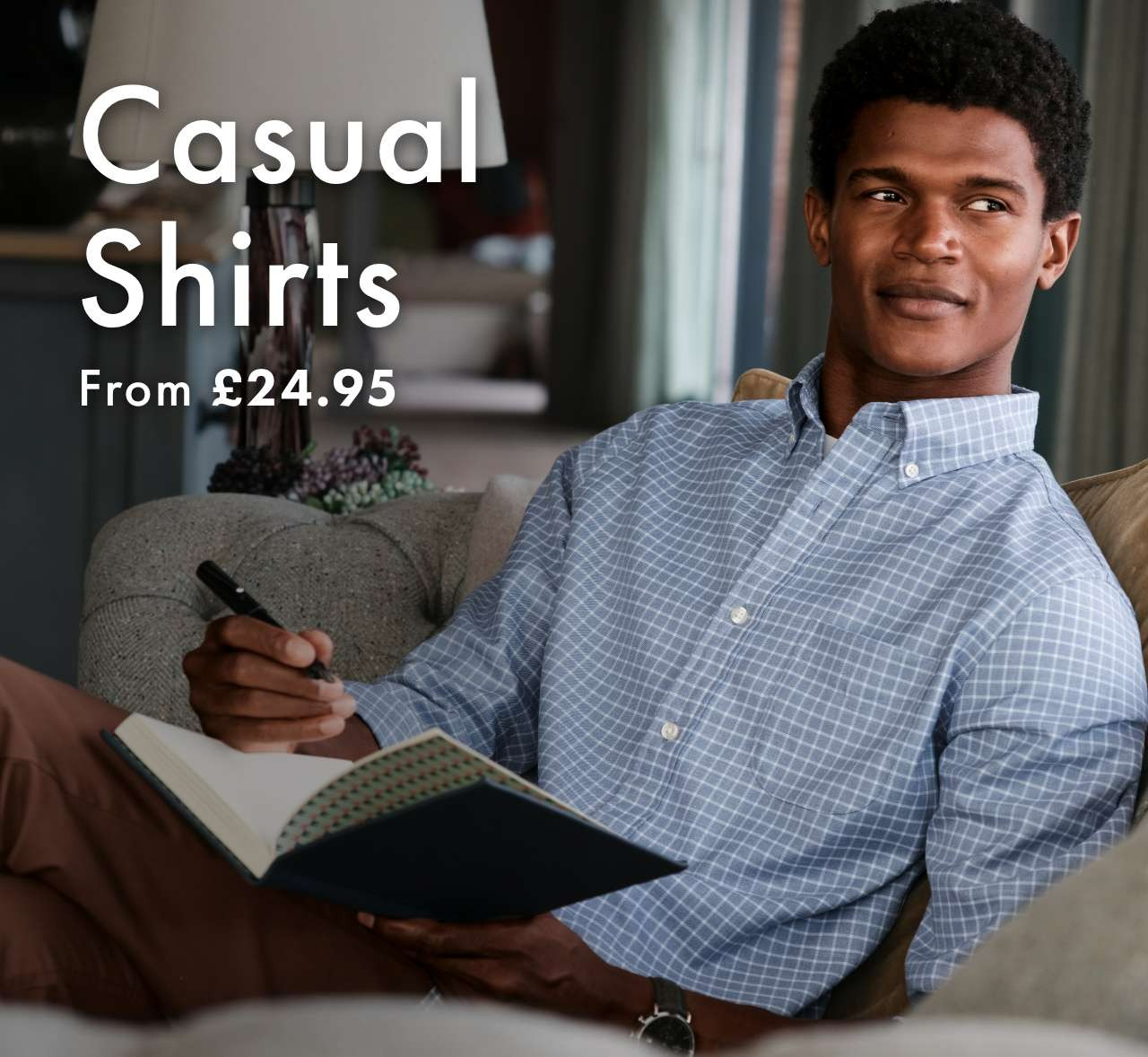 Casual shirts from £24.95