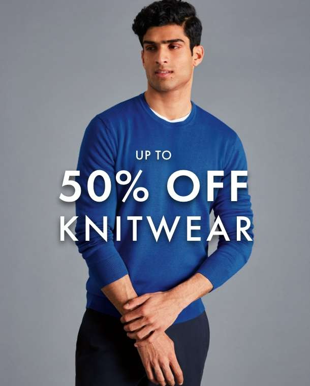 Up to 50% off knitwear