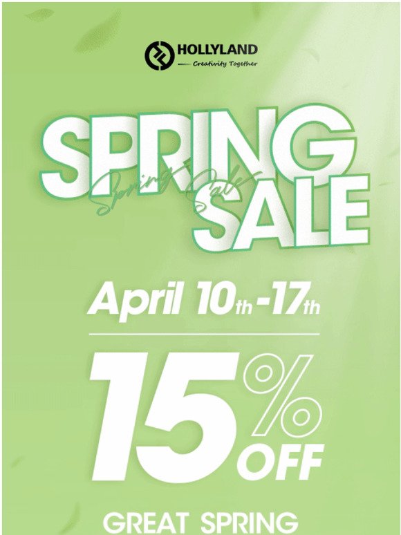 HOLLYLAND SPRING SALE IS ON! Time to Upgrade Your Video Transmission Kit!
