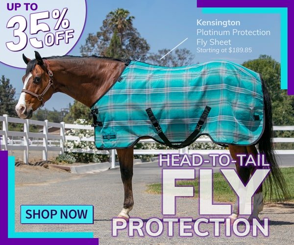Kensington Platinum Protective Fly Sheet—Head-to-tail Fly Protection