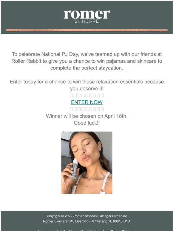 Giveaway Time: Next week is National PJ Day!