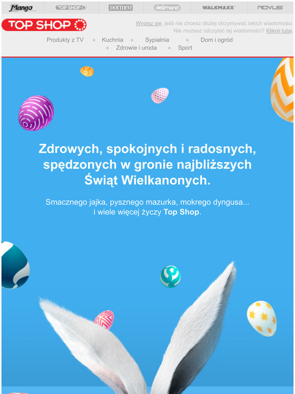 Najlepsze yczenia od Top Shop.