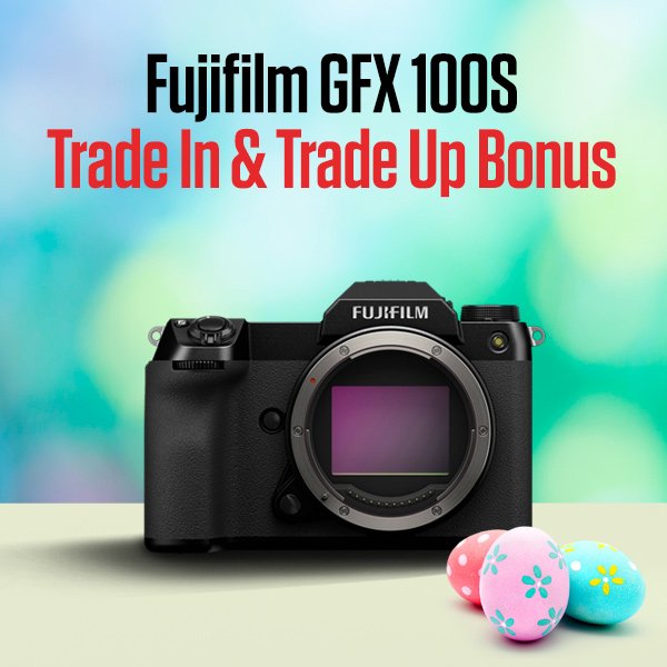 Fujifilm GFX 100S Trade In & Trade Up Bonus
