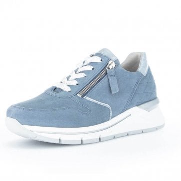 Cath Wide Fit Fashion Sneakers in Jeans