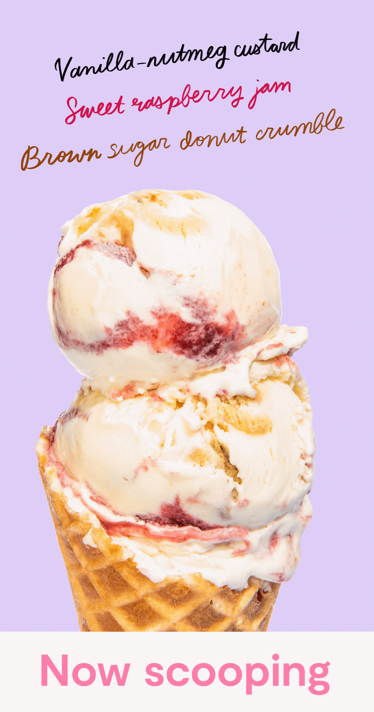 Jeni's Ice Creams New scoops! Powdered Jelly Donut now in shops Milled