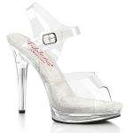 High Heels Sandalette GLORY-508 - Klar/Klar