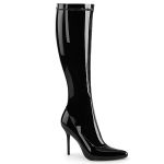 Kniestiefel CLASSIQUE-2000 - Lack Schwarz