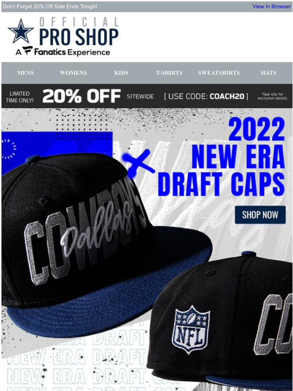 Dallas Cowboys Pro Shop: ICYMI: 2021 New Era Sideline Hats Have