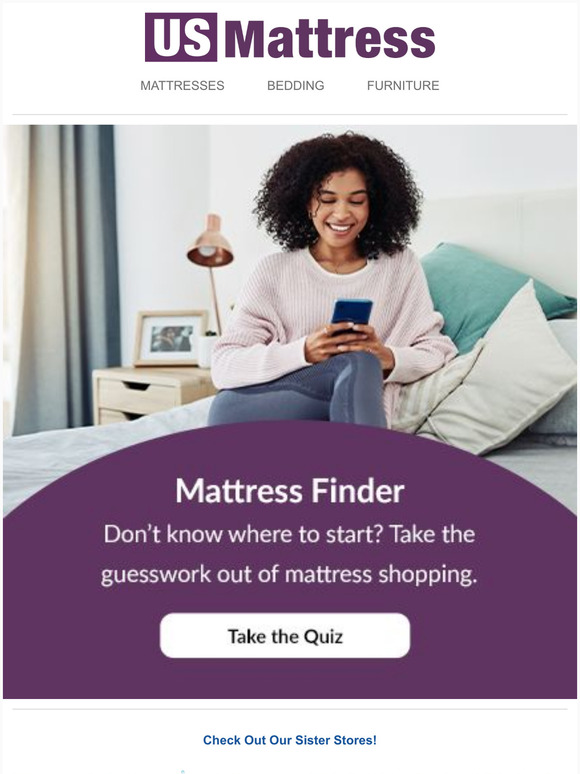 USMattress Take our quiz to find your perfect mattress! Milled