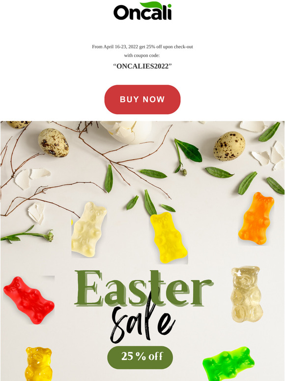 ONCALI EASTER SALE!