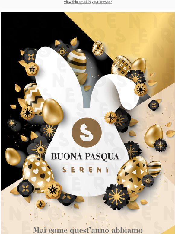 Buona Pasqua a tutti voi.