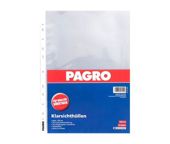 PAGRO Klarsichthüllen