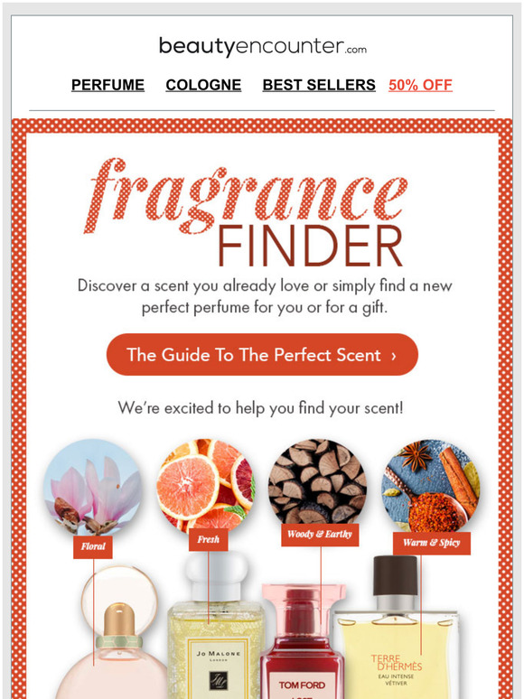 Discover your next new fragrance or cologne! New Fragrance Finder