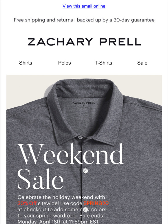 Holiday Weekend Sale - Save 20% Off Sitewide!