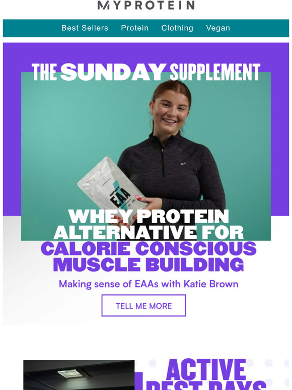 Myprotein Whey Protein Alternative For Calorie Conscious Muscle