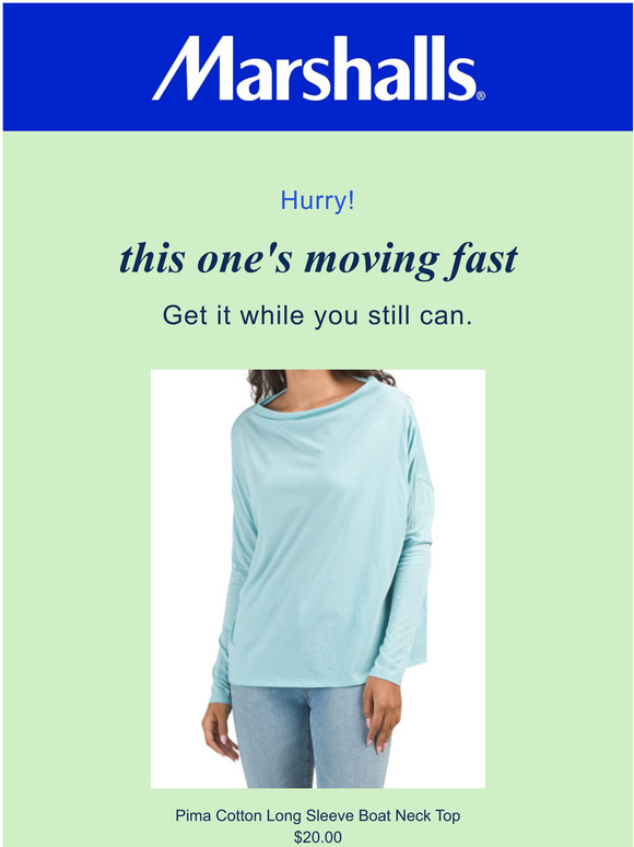 Marshalls That find? It's almost gone... Milled