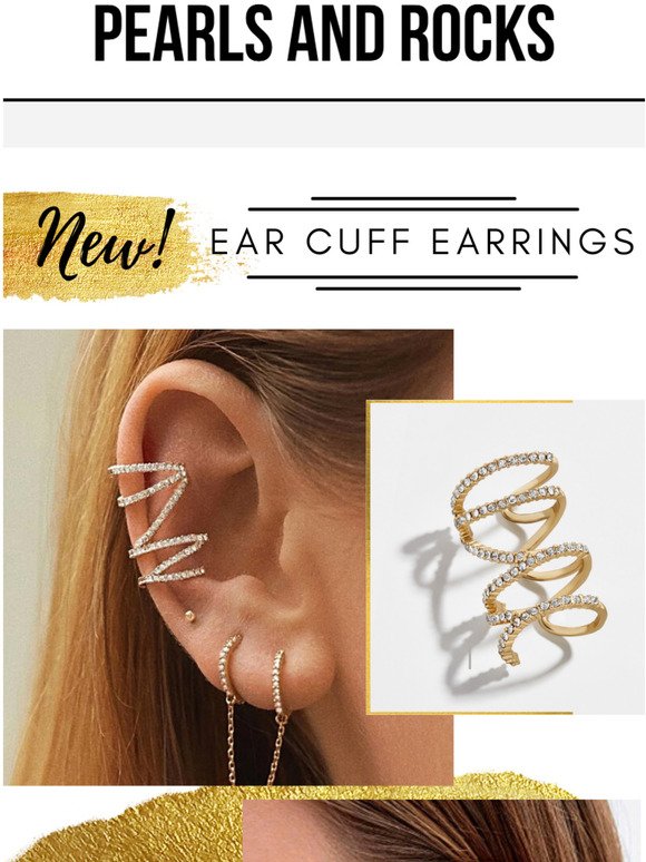  NEW!EAR CUFF EARRINGS + 20% OFF STOREWIDE