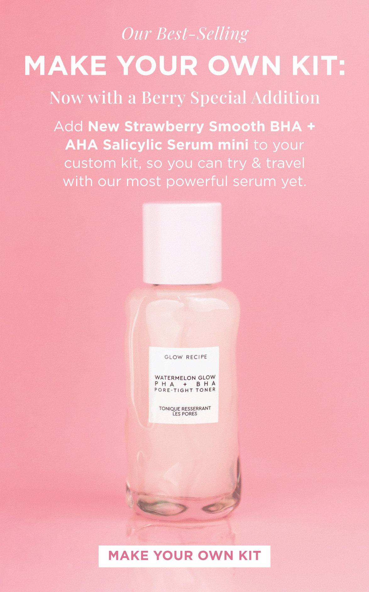 Glow Recipe Make Your Own Kit has been *Upgraded* Milled