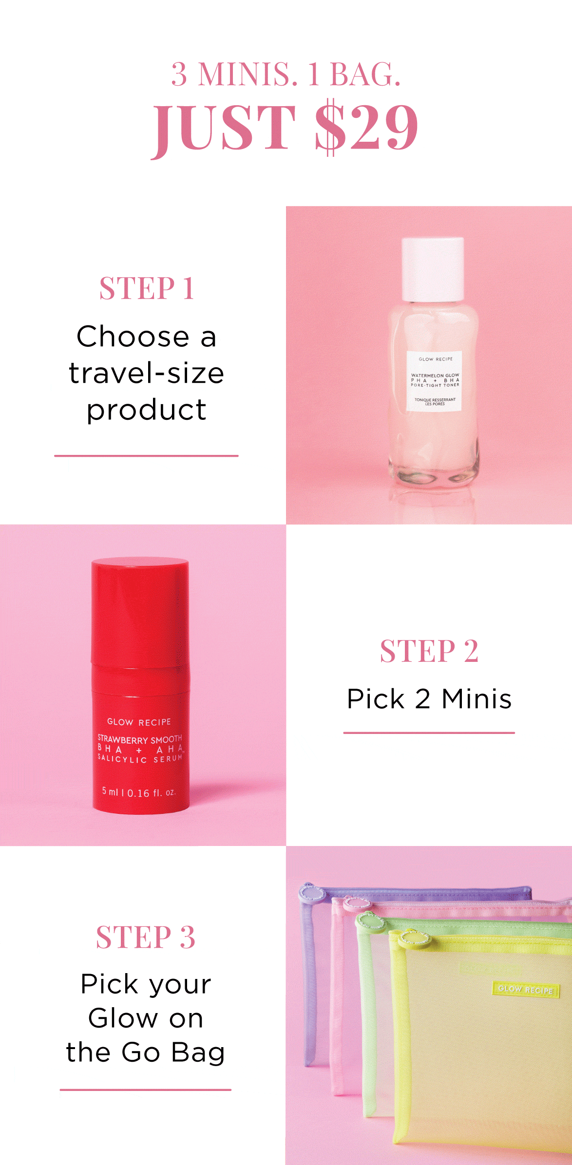 Glow Recipe Make Your Own Kit has been *Upgraded* Milled