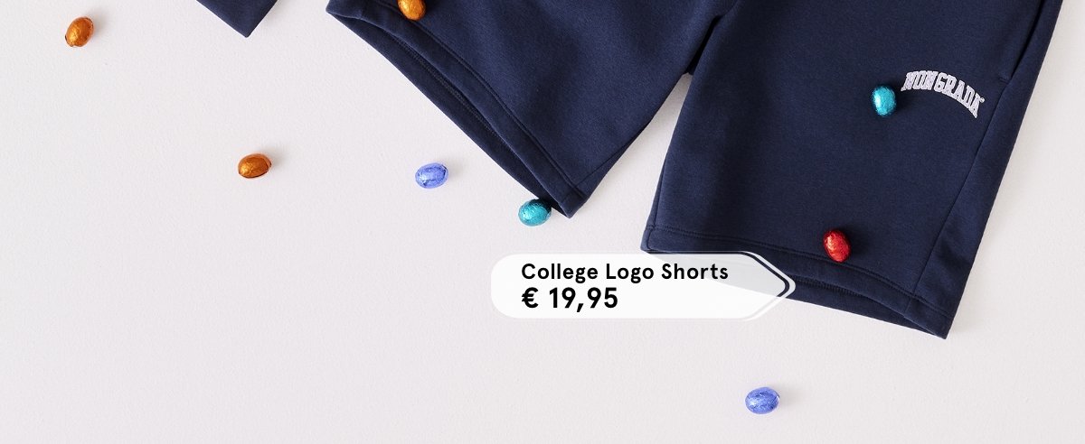 College Logo Shorts
