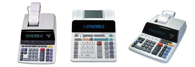 Sharp Printing calculators