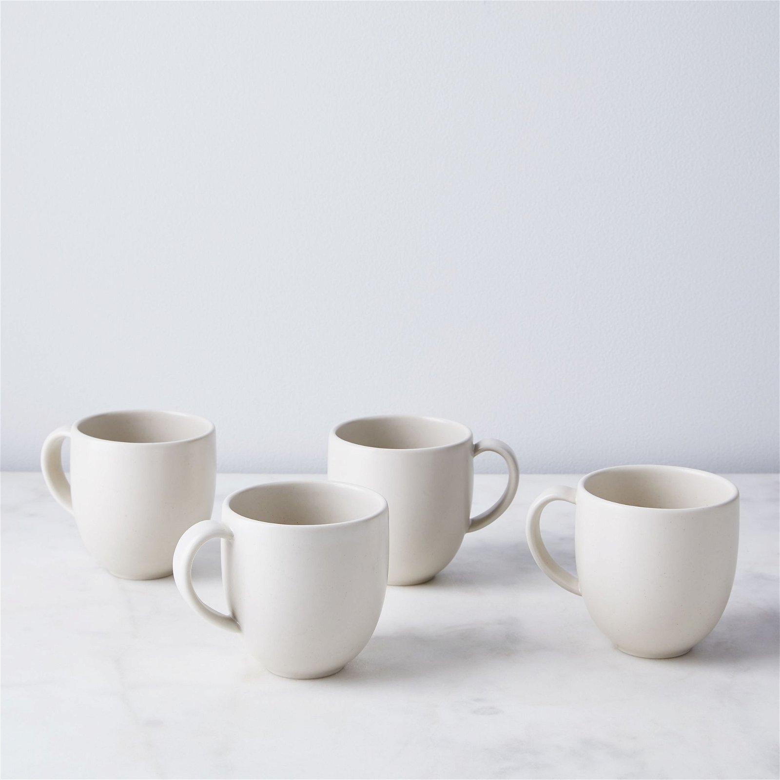 Casafina Modern Classic Ceramic Mugs (Set of 4)