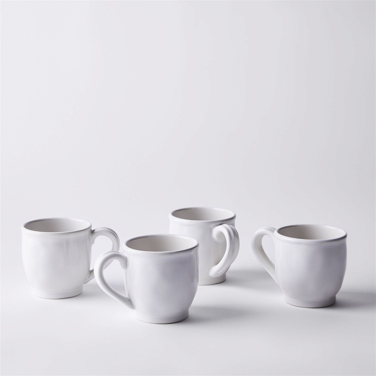 Fattoria Simple Ceramic Mugs (Set of 4)