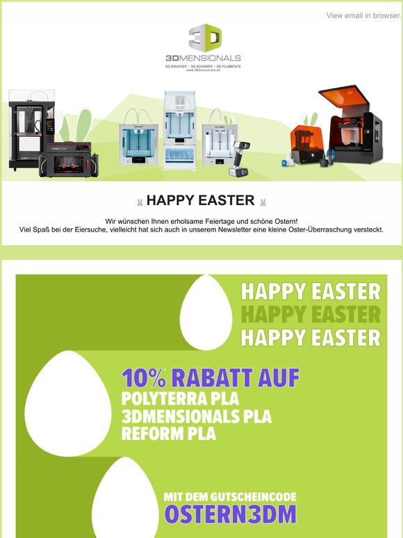 Frohe Ostern! Jetzt Ostergutschein sichern 