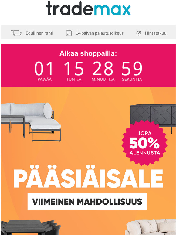 Viimeinen mahdollisuus! PSIISALE pttyy nyt 