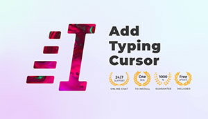 Add Typing Cursor