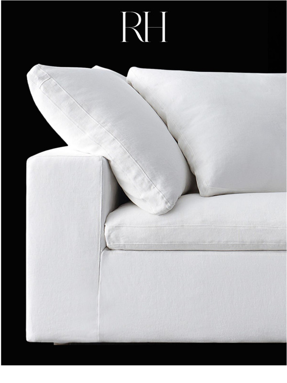 Restoration Hardware The Cloud. The World's Most Comfortable Sofa