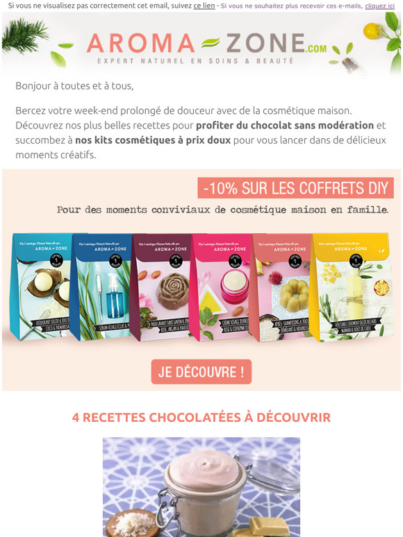 aromazone Dcouvrez les kits AromaZone prix tout doux Milled
