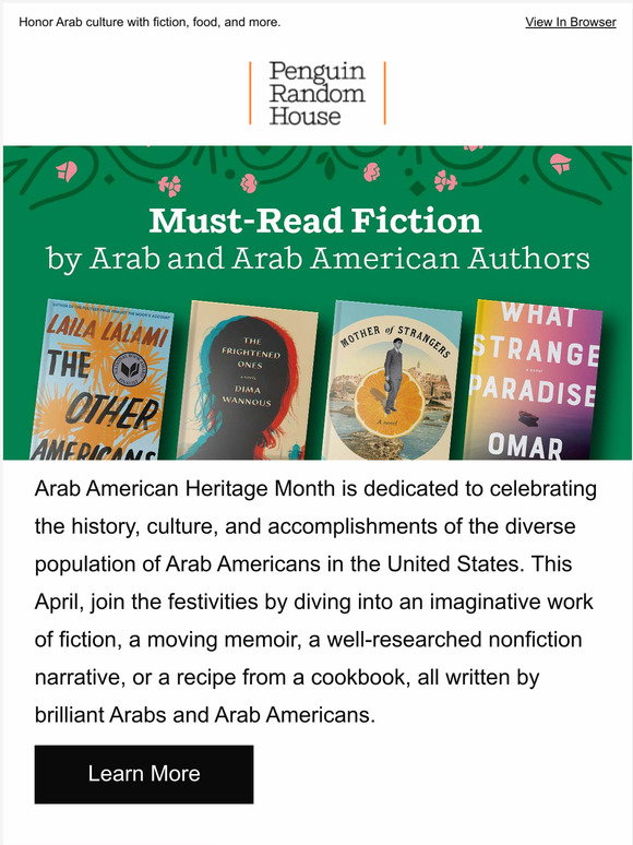 Random House: Celebrate Arab American Heritage Month With Books! | Milled