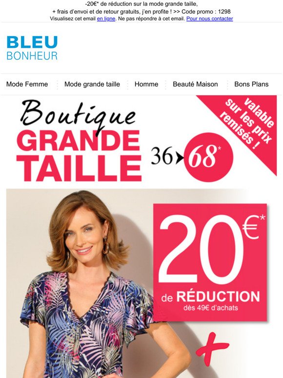 Bleu Bonheur Fr Toute La Mode Femme A Moins De Euros 10 De Remise Frais D Envoi Gratuits Milled