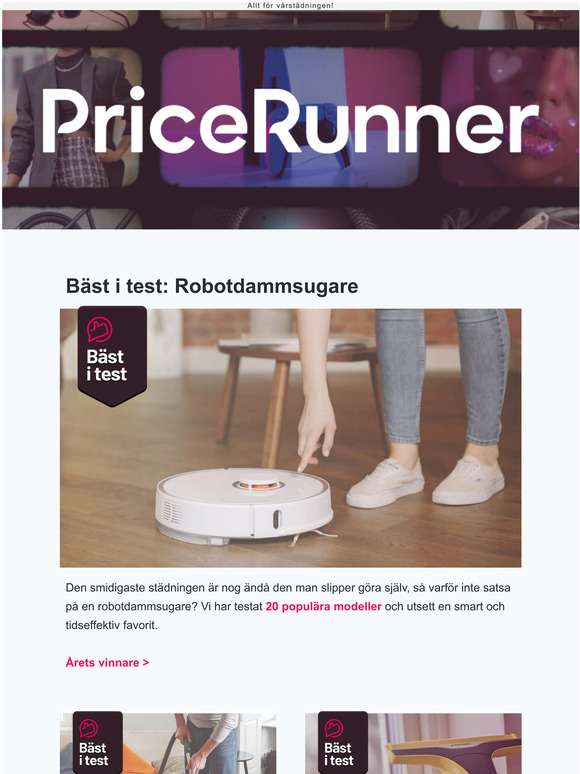 Testvinnare 2022: Robotdammsugare | Fnstertvtt