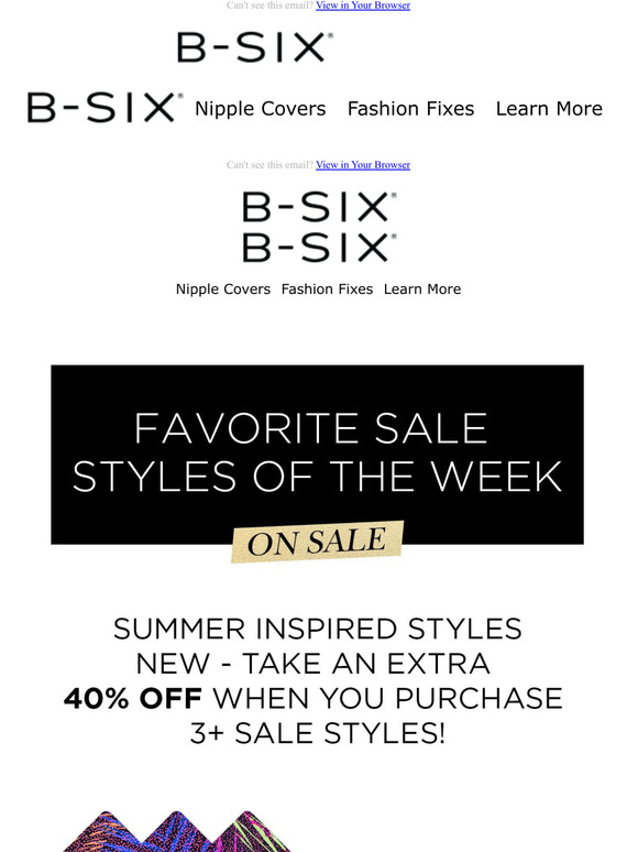 B-Six: Everybody's favorite Friday of the year